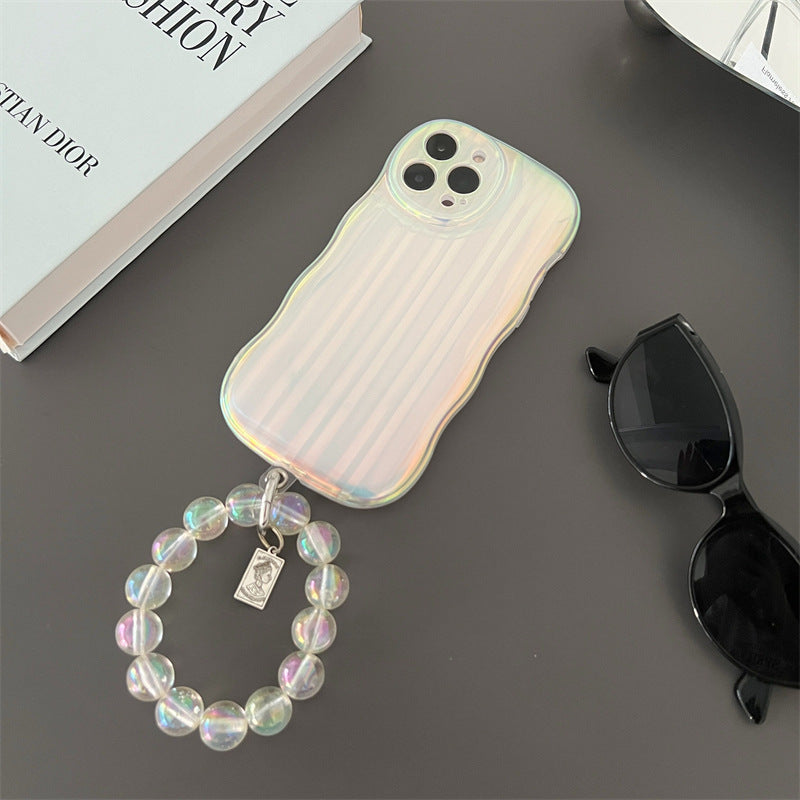 Laser Wave Silicone Phone Case