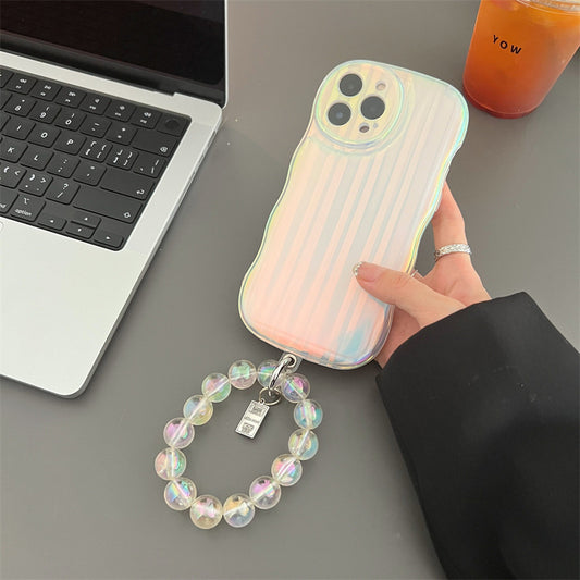 Laser Wave Silicone Phone Case